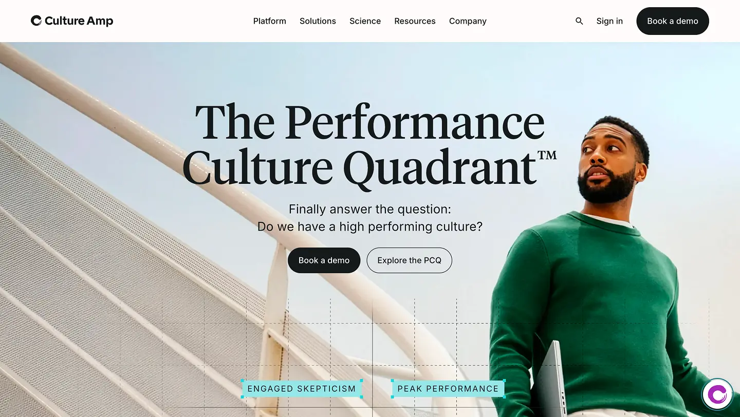 Culture Amp design reference preview