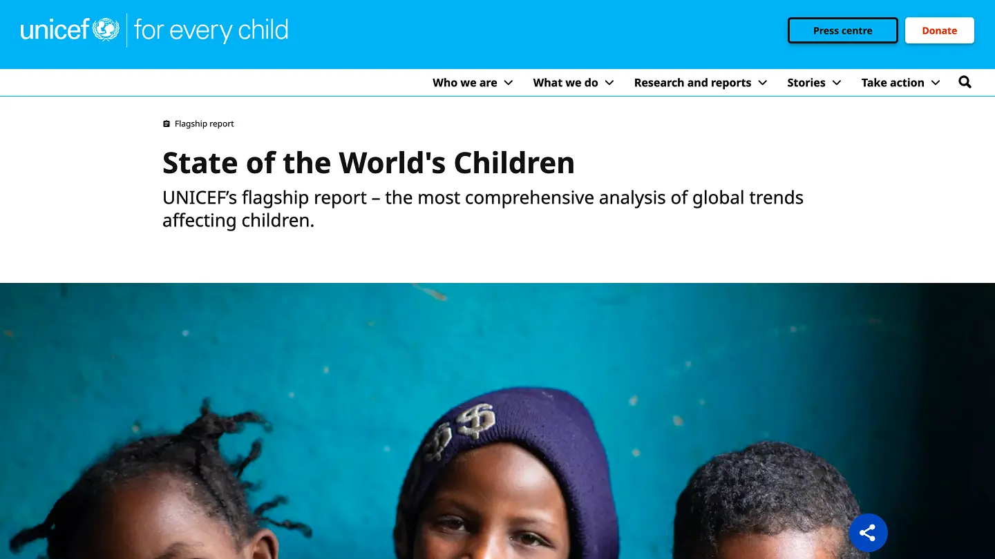 Unicef design reference preview
