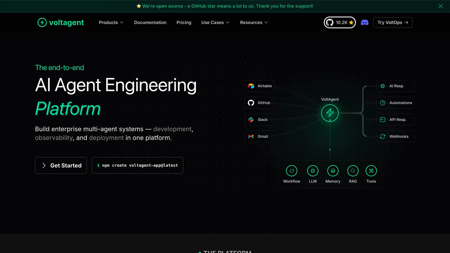 VoltAgent design reference preview